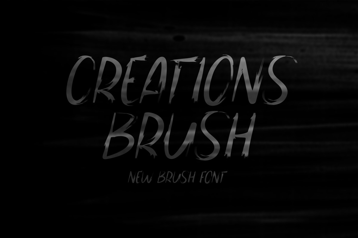 Font Creations Brush