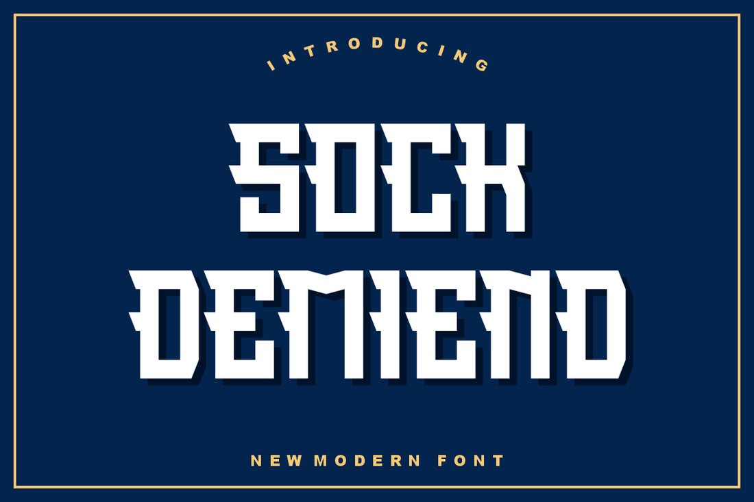 Font Sock Demiend
