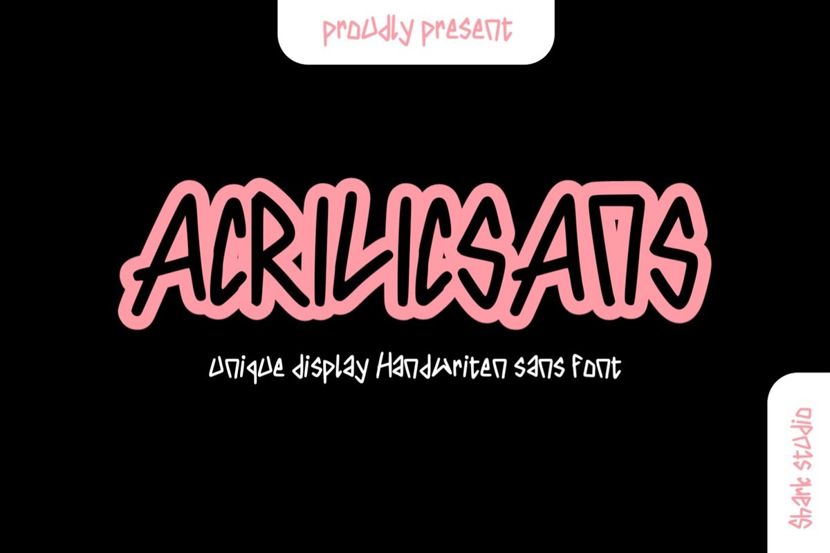Font Acrilic Sans