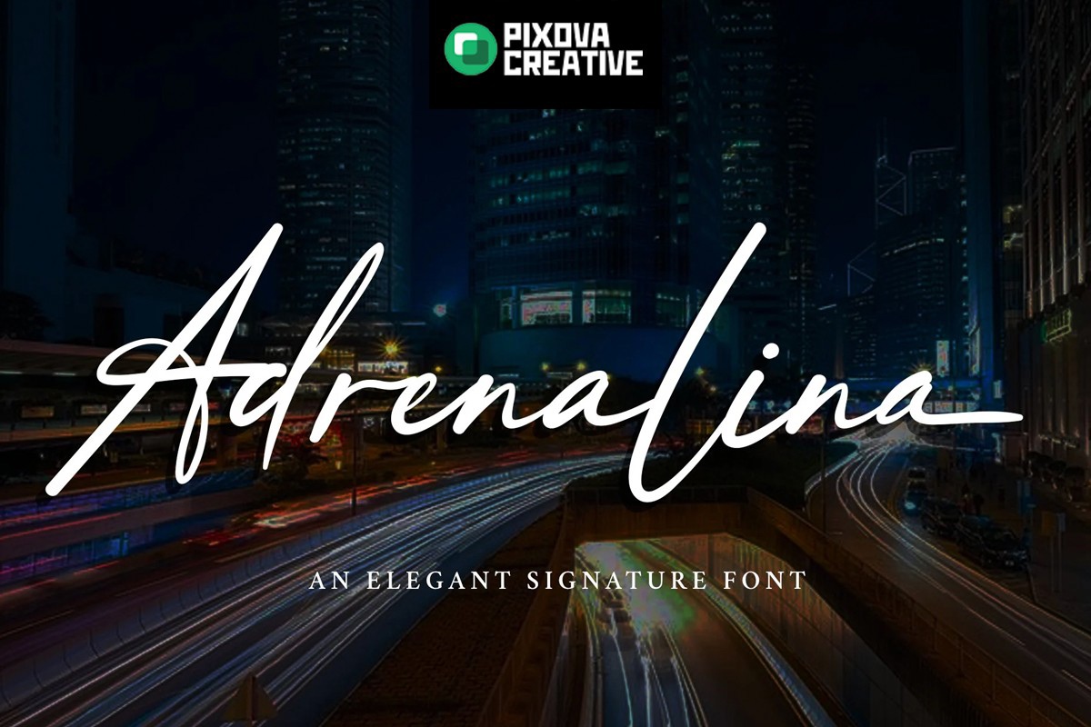 Font Adrenalina