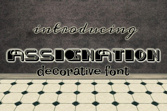 Font Assignation