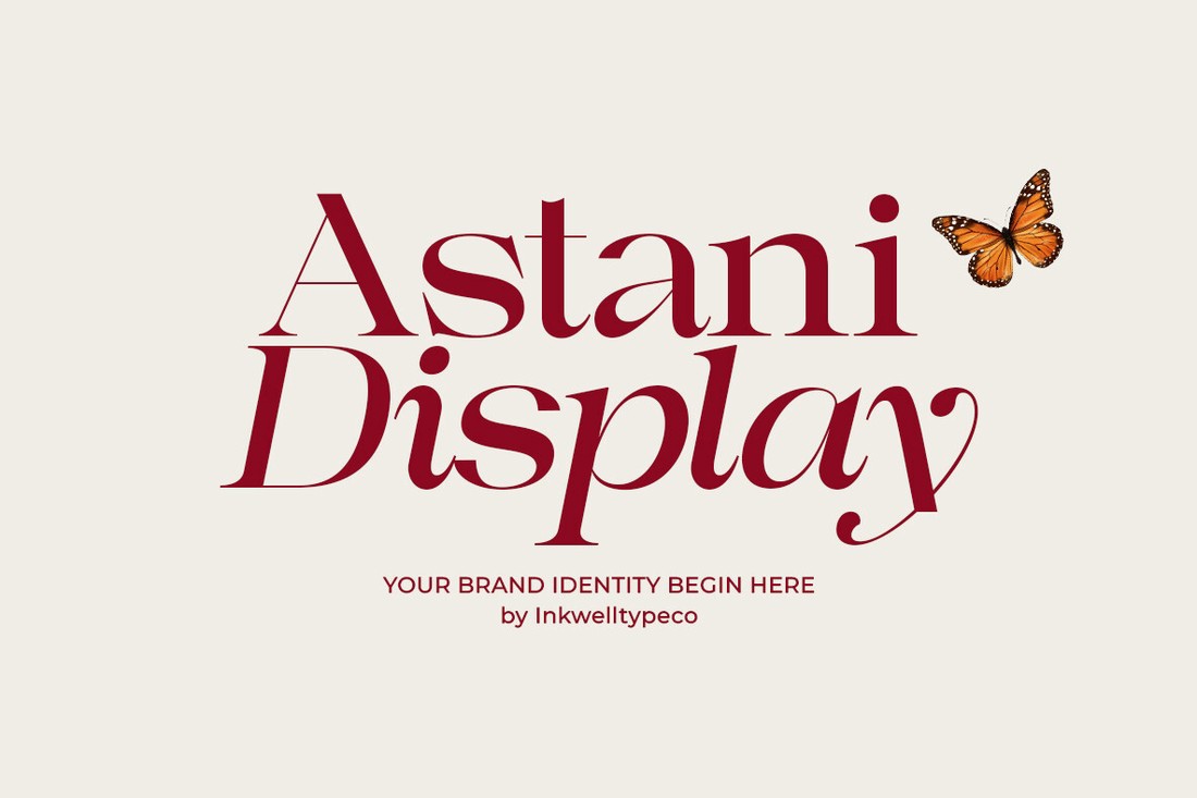 Font Astani Display
