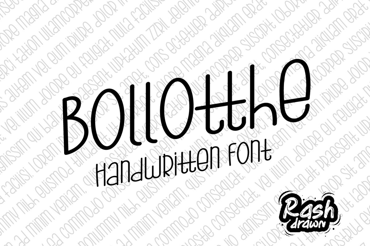 Font Bollotthe