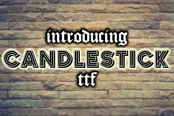 Font Candlestick