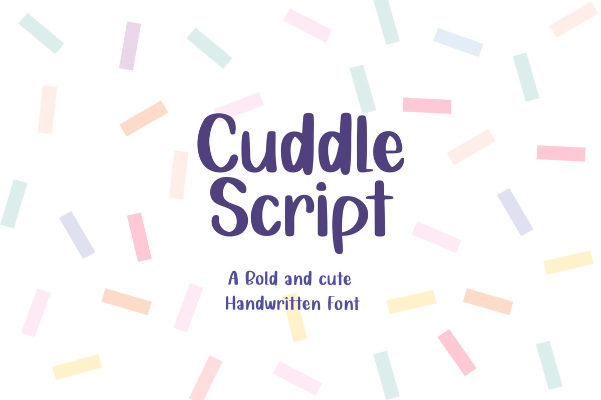 Font CuddleScript